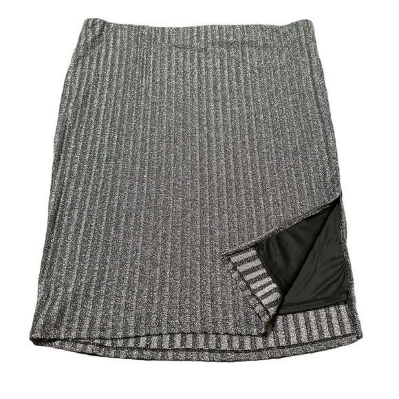 Torrid Glitter Ribbed Knit Skirt - Picture 1 of 6